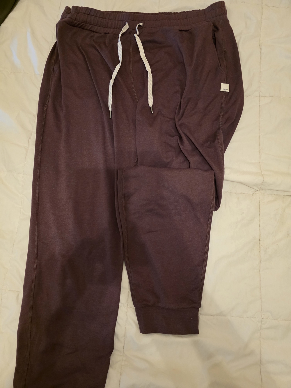 Vuori Maroon Track Jogger Pants
